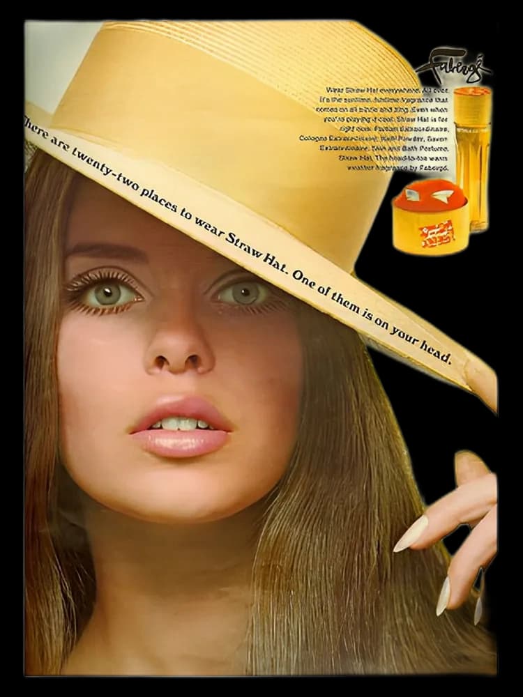Faberge Straw Hat for women