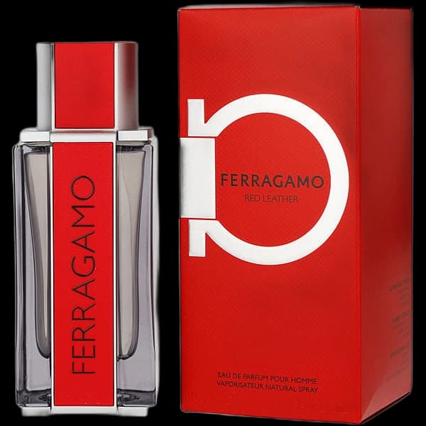 Ferragamo Red Leather