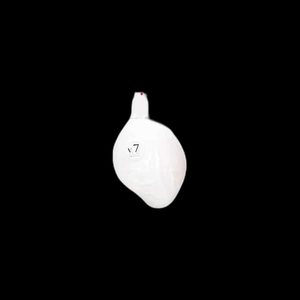 Map Of The Heart V.7 White Heart